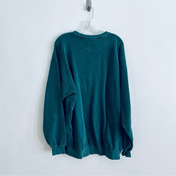 Valley Cruise Press 2XL Cactus Green Plant Crewneck Comfort Colors Sweater - Picture 3 of 5
